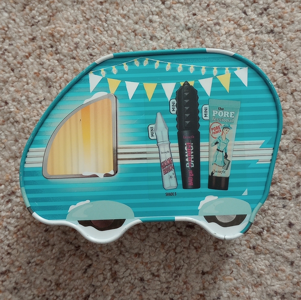 Benefit Mini Van Tin Box / Storage Container - Picture 2 of 6